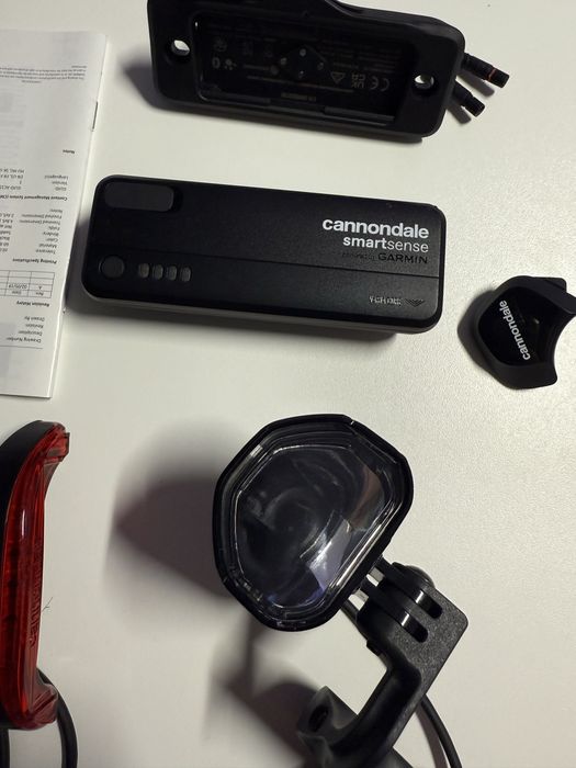 Cannondale smartsense garmin oświetlenie led bateria stvzo synapse