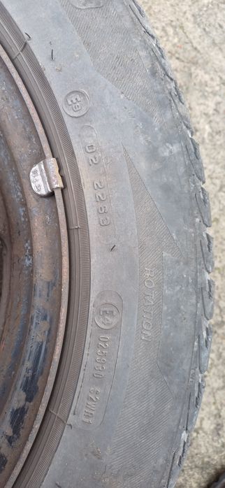 Felgi stalowe z oponami zimowymi opel zafira B r16 plus koło dojazd