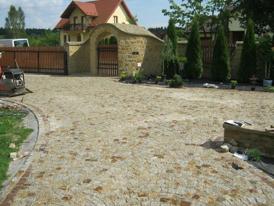 Kamieniarstwo brukarstwo układanie kostki granitowej Warszawa Wawer ok