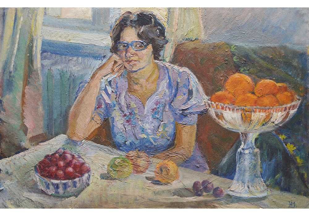 Народный х-к Украины Максименко Николай. 80*53 см Жанровая