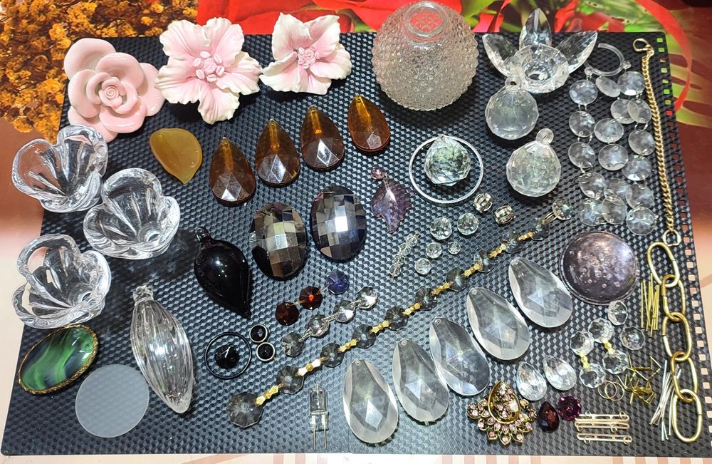 Подвески хрусталь запчасти для люстры бра