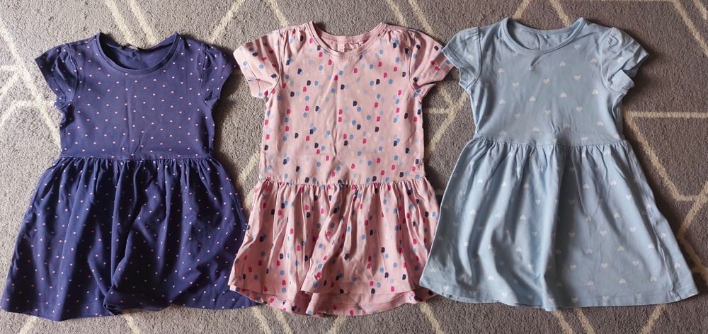 Mega paka zestaw ubrań na lato dziewczynka 98/104