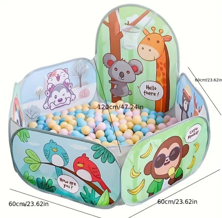 Piscinas de bolas dobrável