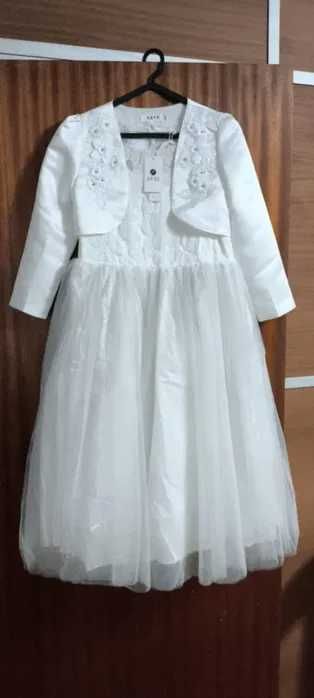 Vestido comunhão novo com etiqueta 12 anos