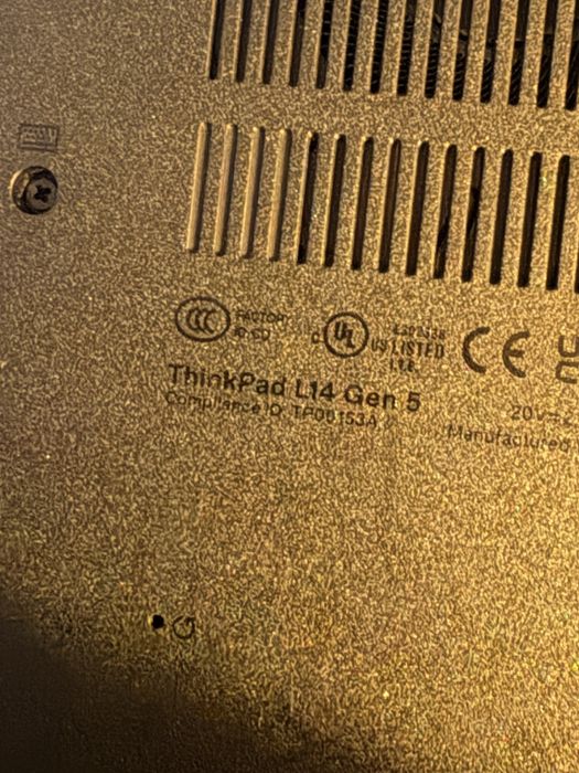 LENOVO - ThinkPad L14 Gen 5 (14" Intel) COMO NOVO