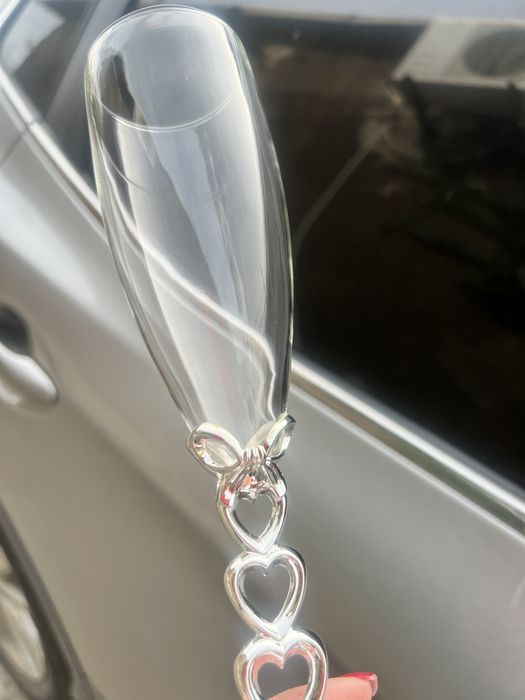 Весільні келихи 2 шт 28 см