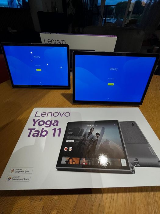 Dwa tablety Lenovo Yoga 11 Tab