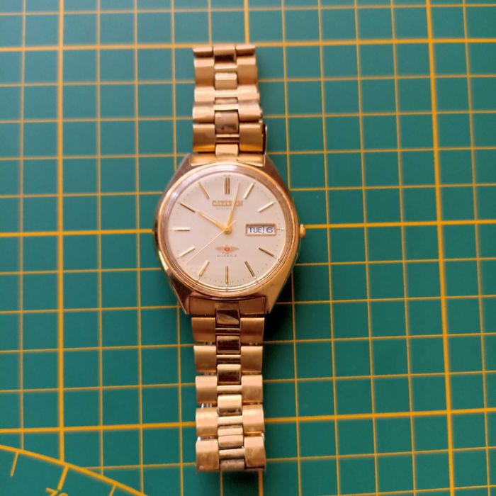 Citizen Automatic 21 Jewels Day-Date – zegarek vintage, sprawny