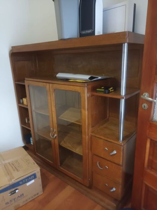 Estante mandeira maciça 1950