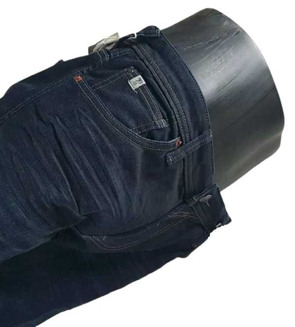 Nowe męskie jeansy Tom Tailor Aedan - Straight - granatowe oryg. rozmiar - W34/L32