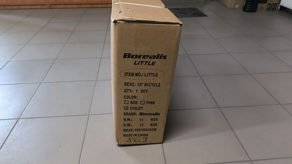 Дитячий велосипед 18" для дівчат