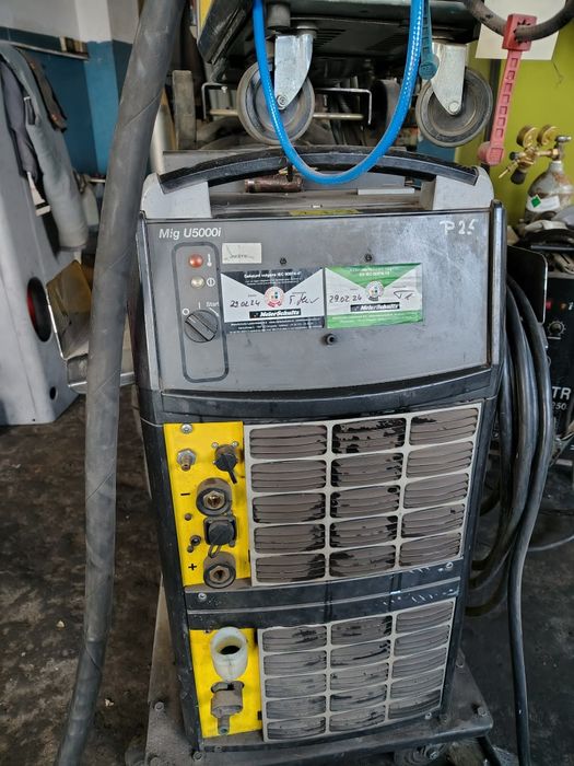 Migomat tig spawarka półautomat esab aristo u 5000i  chłodzony cieczą