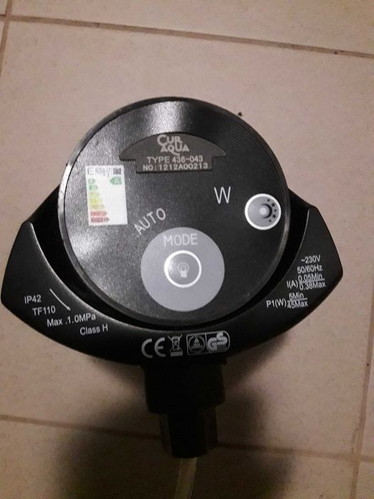 Pompa cyrkulacyjna do centralnego ogrzewania Cur Aqua typ 436-043