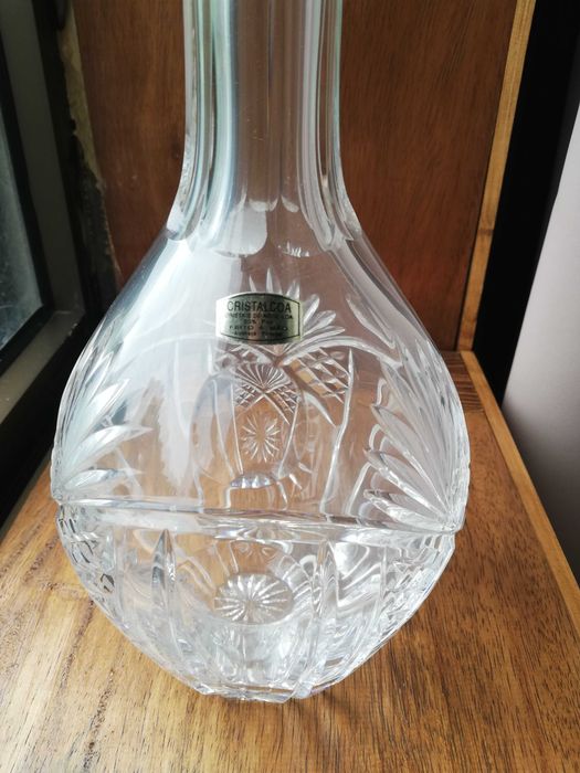 Garrafa gota em Cristal, Cristalcoa - Cristais de Arte, Lda • Alcobaça