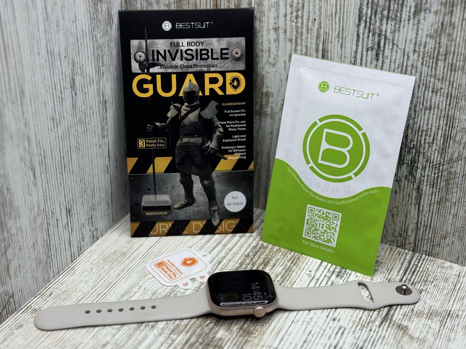 Гидрогелевая пленка BESTSUIT на все Apple Watch Ultra/ SE/ 45 mm