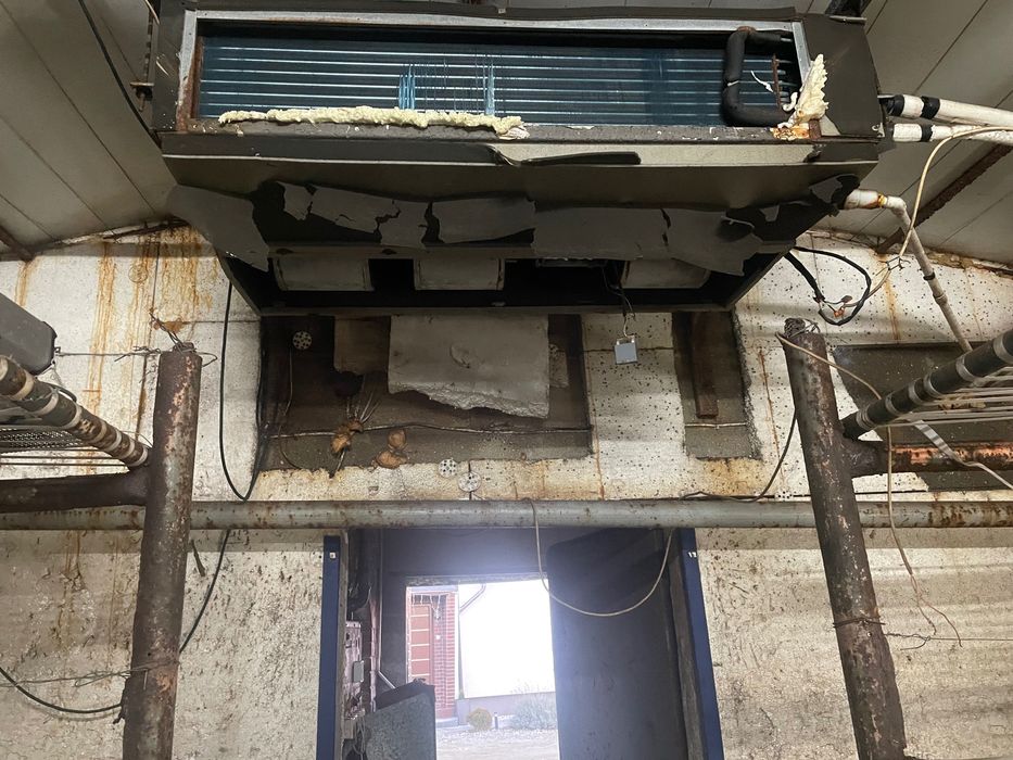 Klimatyzacja przemysłowa Fonko dwa wentylatory, parownik