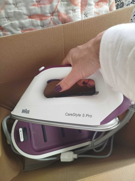 Ferro de engomar com caldeira Braun Carestyle 5 Pro NOVO
