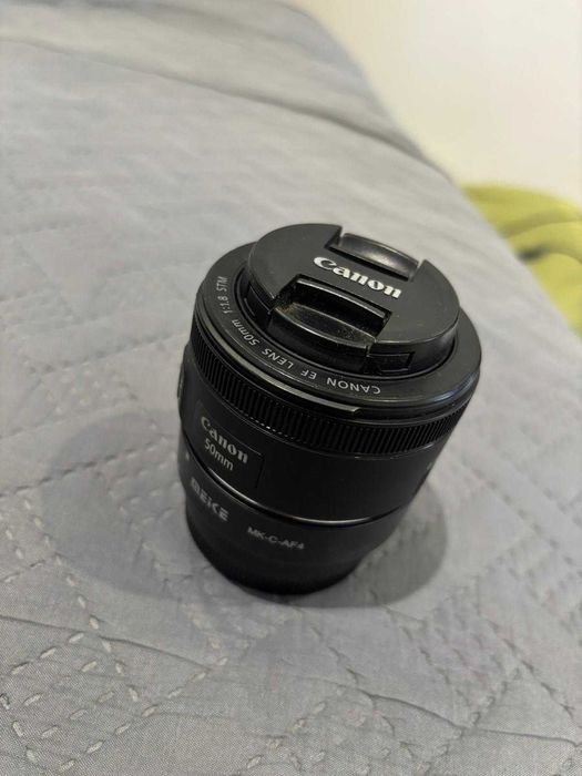 Camera Canon M50 MK2 + Lente Canon 50mm f1.8 STM
