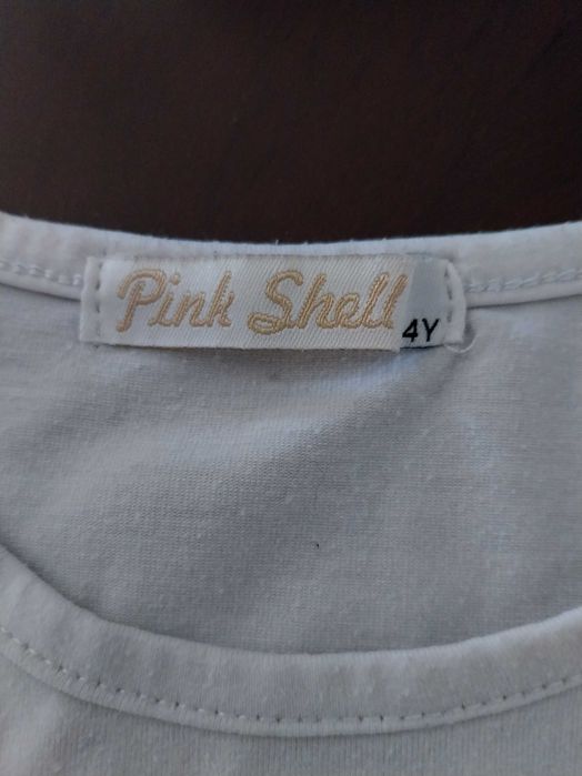 Camisola 4 anos, Pink Shell, Unicórnio