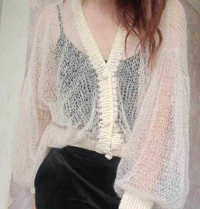 Кардиган павутинка: 700 грн. - Кардигани Боромля на Olx