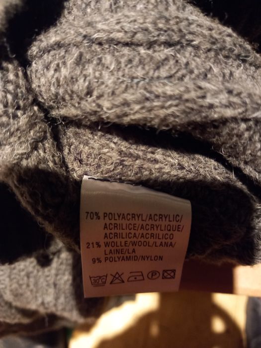 sweter męski wełniany
