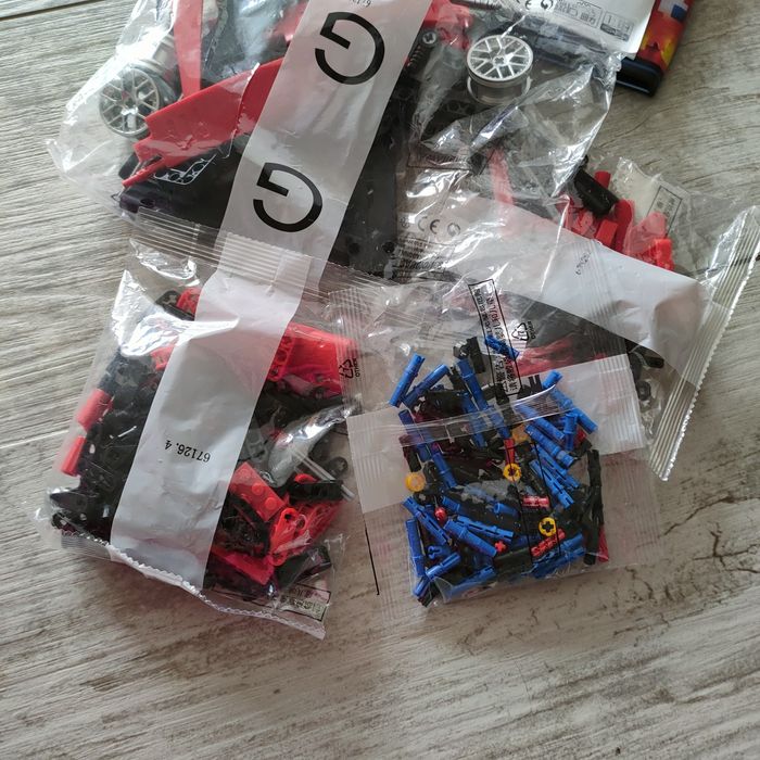 Klocki LEGO blocks wyścigówka formuła 1