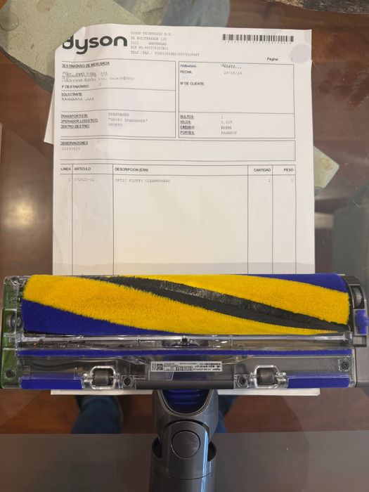 Dyson Escova Fluffy Optic Nova Original