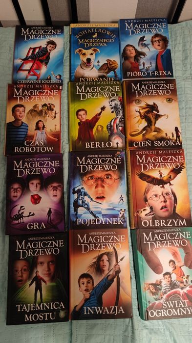 Kompletna seria "Magiczne drzewo" Andrzej Maleszka