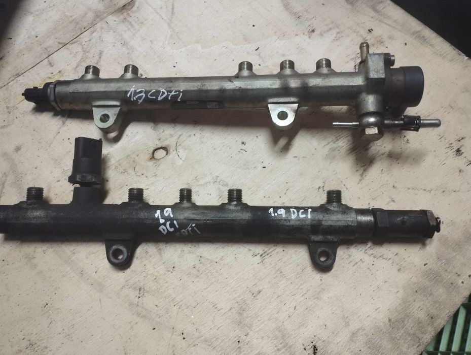 Reguas de Injecção e Valvulas de Pressão 1.3 CDTI e 1.9 DCI