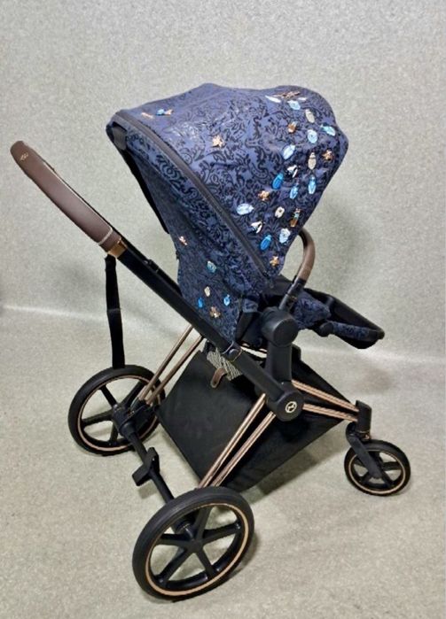 Коляска Cybex Priam  2 в 1 Jewels of Nature шасі Rosegold