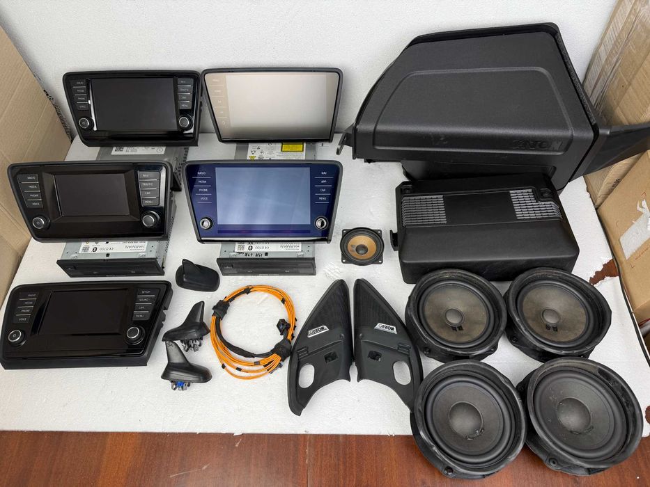 Комплект акустики CANTON Шкода Октавія А7 Суперб Octavia Superb