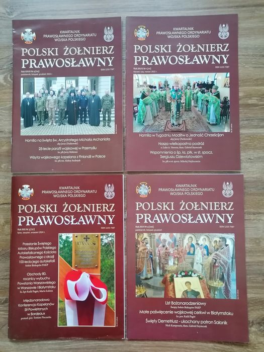 4 x kwartalnik "Polski żołnierz prawosławny"