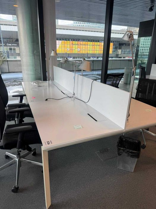 Biurko bench wielostanowiskowy 160x80 biurka stoły biuro dom hotel