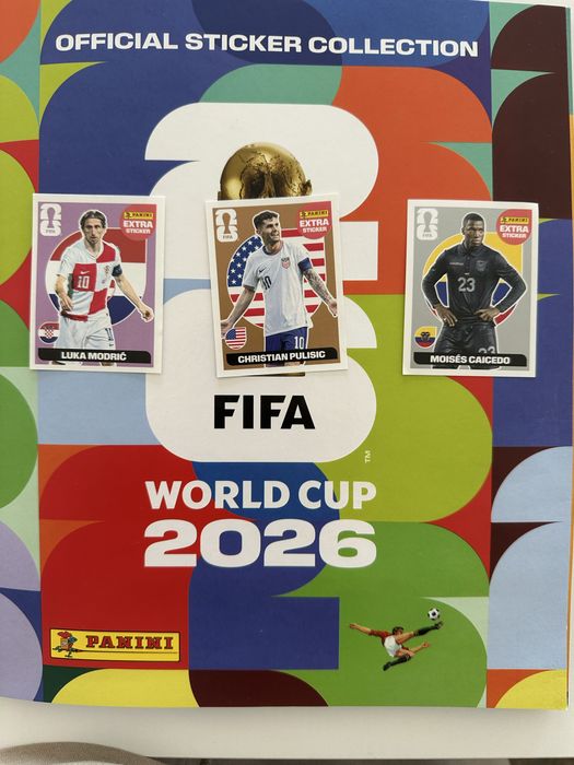 Extra stickers Mundial 2026
