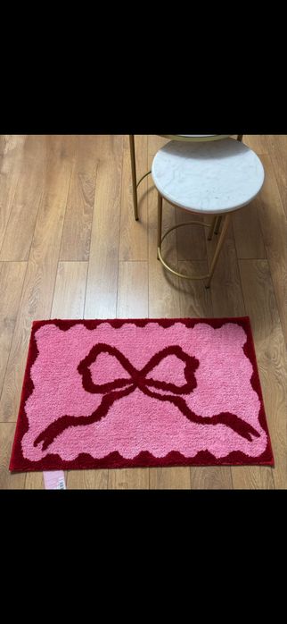 Dywanik kokardka 50x80cm różowy