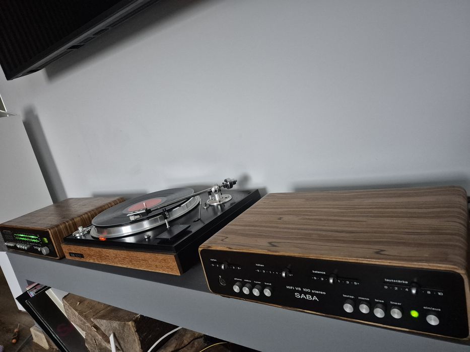 Saba vs 100 wzmacniacz i ts 100 tuner vintage retro