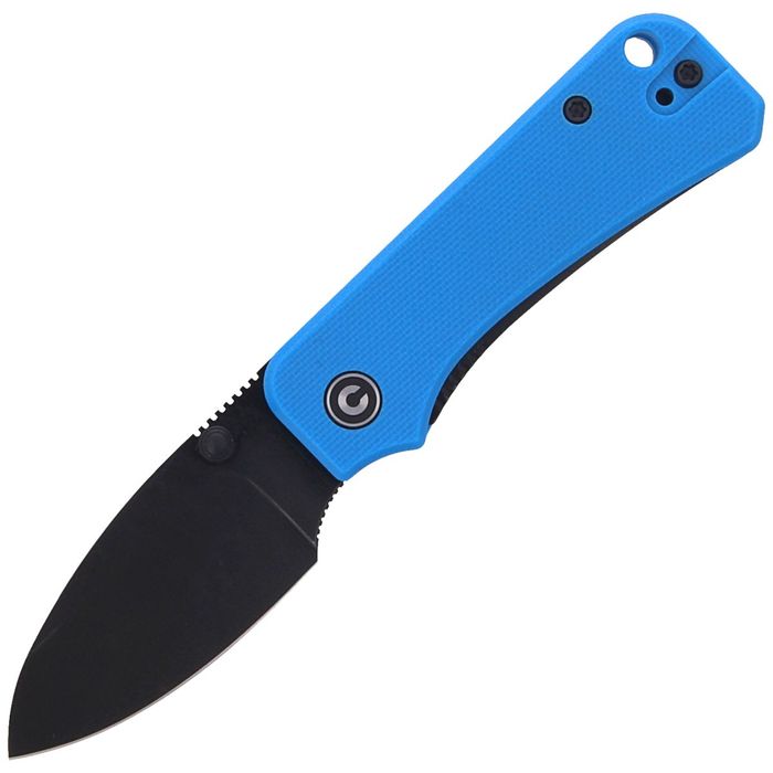 Nóż składany CIVIVI Baby Banter Blue G10, Black Stonewashed by Ben