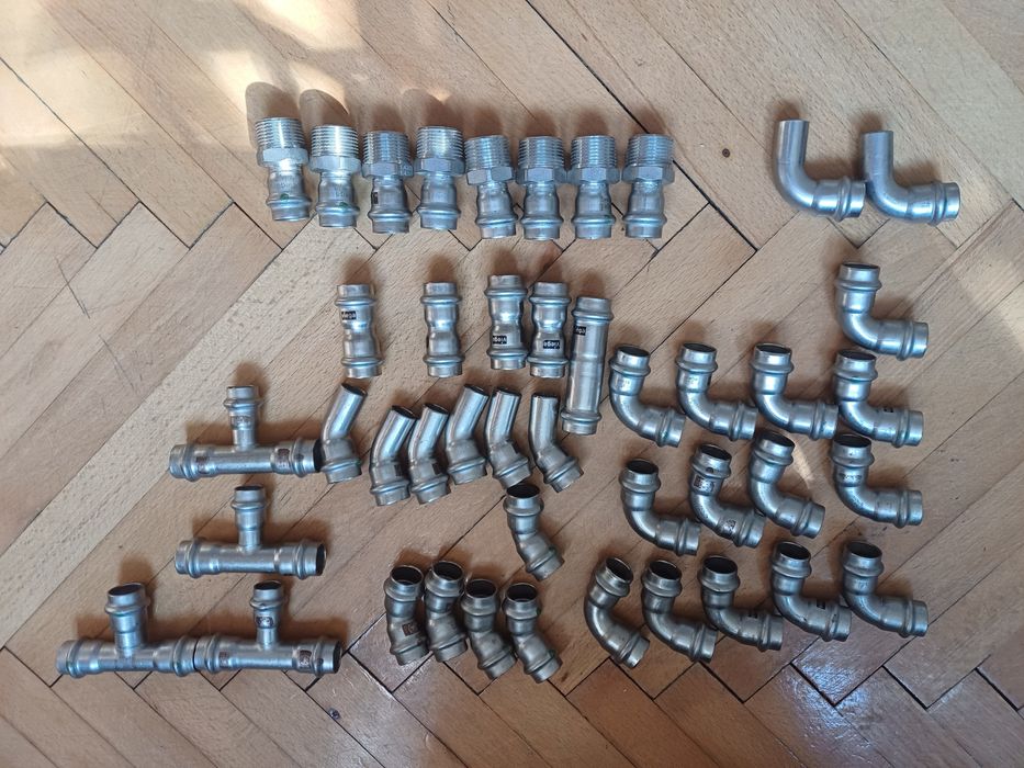 Trójniki,kolanka,zlączki marki viega