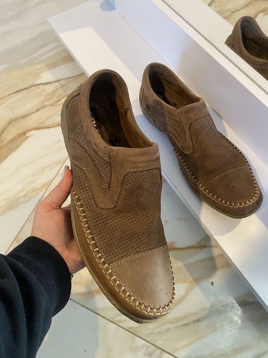 Лофери чоловічі шкіряні