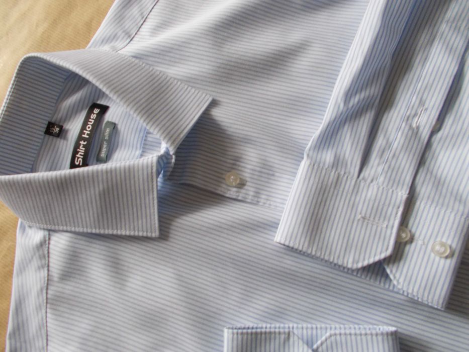 SHIRT HOUSE MARVELIS City Premium Nowa Koszula Męska S 37/38 Germany