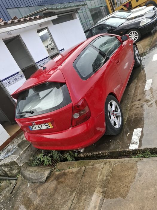 Honda civic ep2 1.6i com avaria de motor