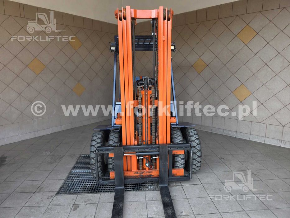 Wózek widłowy TOYOTA 5FGF30 , Przesuw boczny, TRIPLEX,  wolny skok, 5FG30 widlak, Linde , sztaplarka