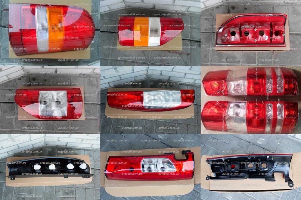 Задний фонарь Mercedes Vito, Sitan, Sprinter, Viano, левый, правый