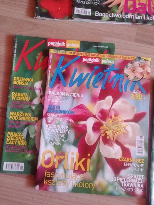 Czasopisma "Kwietnik" magazyny z lat 2005 -2010