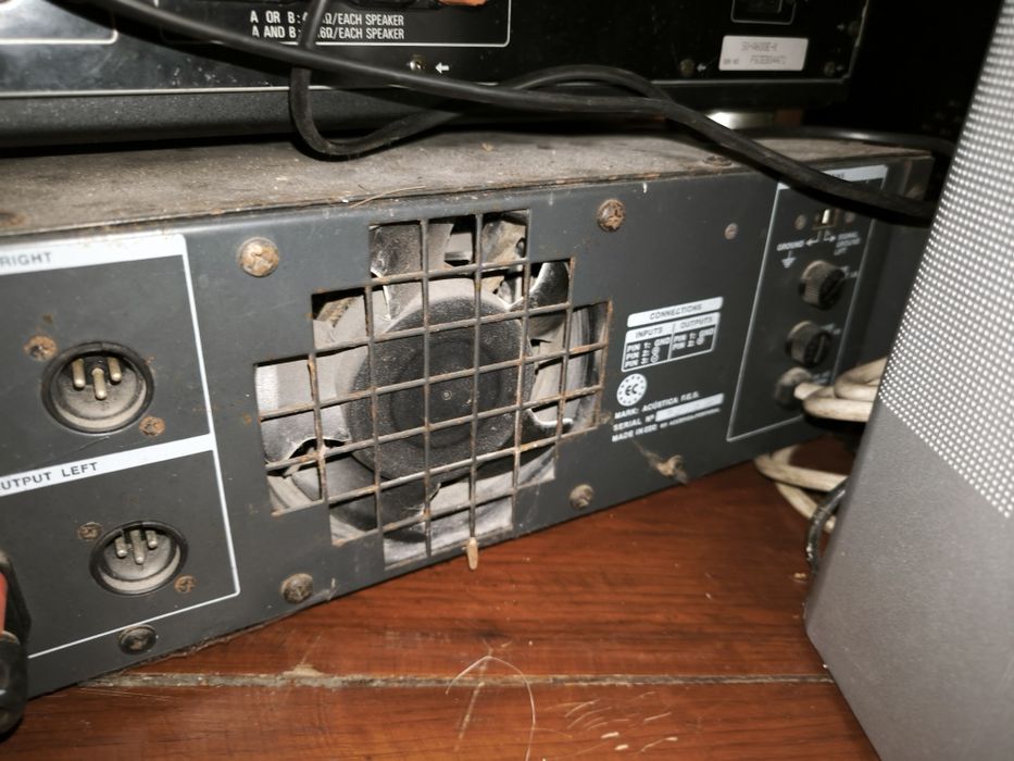 Amplificador Acustica PA800 "Export Professional Audio"