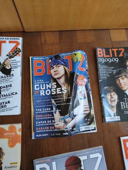 Revistas Blitz rock