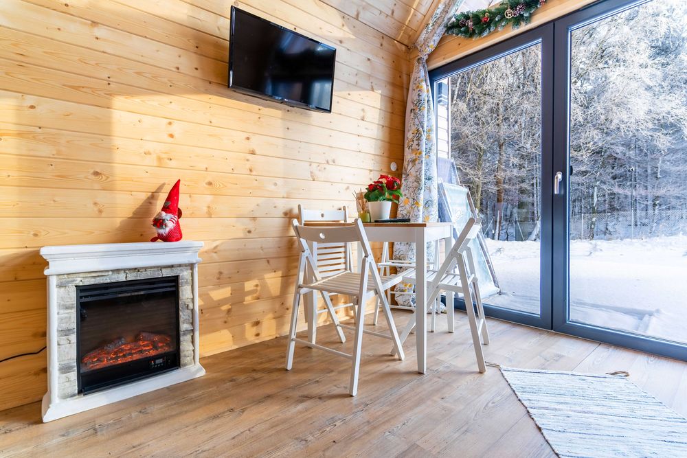 Domek nad jez. 6 os.- jacuzzi, pomost -  wolny termin na Trzech Króli