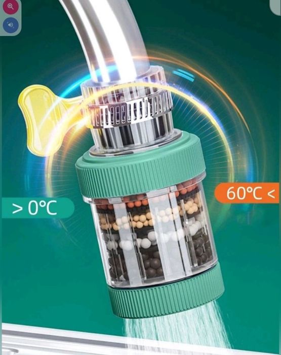 Filtro de água para torneiras