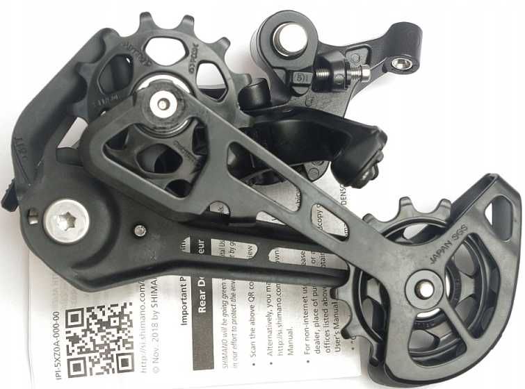 Przerzutka tylna SHIMANO DEORE tył RD-M5100 wózek SGS 395g 11speed new