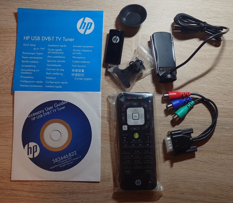Tuner HP DVB-T USB TV do laptopa, notebooka DVBT